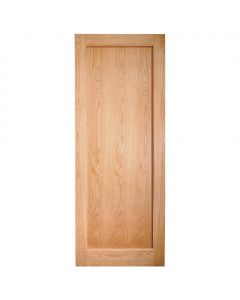 Indoors Rushmore Shaker Single Panel Pre-Finished Oak Door - 78 Inch x 30 Inch (1981mm x 762mm)