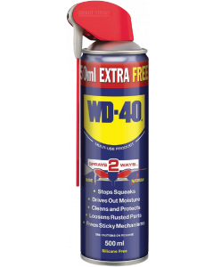 WD40 Smart Straw Aerosol 450ml comes with Free Bonus 50ml Can 