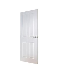 Indoors Shannon 4 Panel Regency Door - White - 80 Inch x 32 Inch (2032mm x 813mm)