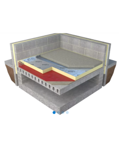 Polyiso Under Floor Insulation 2400 x 1200 x 150mm