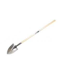 Pointed Irish Shovel With Wooden Handle