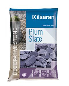 Kilsaran Plum Slate Decorative Stone 40mm - Small Bag 25kg