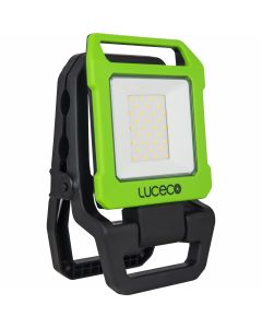 Luceco Rechargeable Folding Clamp Worklight - 1000lm 9w 6500k