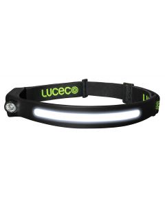 Luceco Flexible Headtorch + Motion Sensor - 350LM +150LM