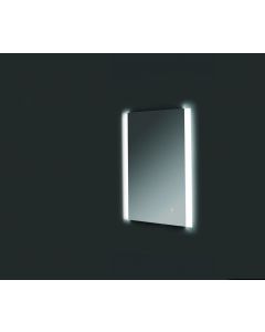Ashfield LED Mirror Complete with Shaver Sockets & Steam Free Demister Touch sensor - 500mm x 700mm