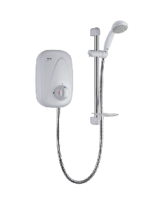 Mira Vigour Thermostatic Power Shower Wh/Ch