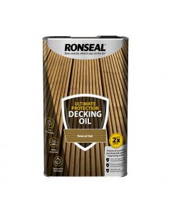 Ronseal Ultimate Decking Oil Natural Oak - 5L