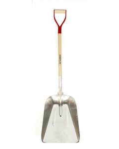 Darby Aluminium Grain Shovel Steel D Grip Os