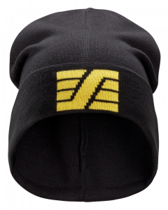 Snickers Logo Beanie - Black/Yellow 