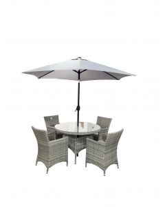 Sydney 4 Seater Garden Furniture Set