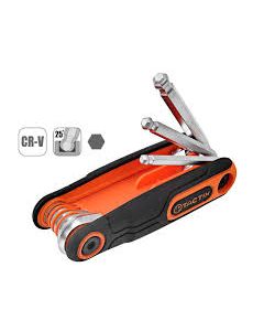 Tactix 8 Piece Hex Key Ball Pein Set CS1