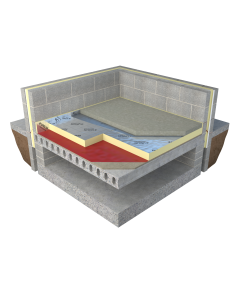 Polyiso Under Floor Insulation 2400 x 1200 x 50mm