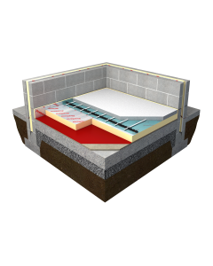 Polyiso Under Floor Insulation 2400 x 1200 x 50mm