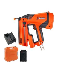 Paslode IM65 F16 2nd Fix Li-ion Straight Cordless Gas Nailer Gun Kit with Battery, Charger & Case | 13323