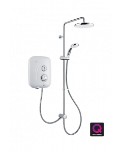 Mira Elite SE Dual Head Shower with Rain Water - 9.8Kw