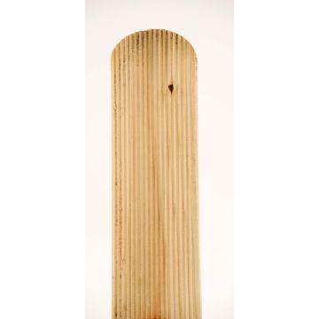 Glenface Round Top Fence Boards - 100mm X 22mm X 1.2m