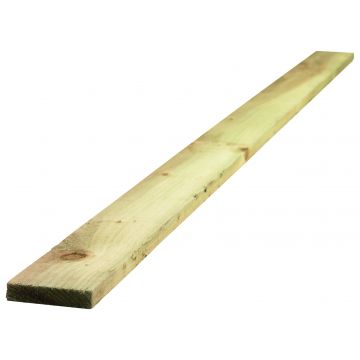 4.8m 100 x 22 Imported Rough White Deal Treated