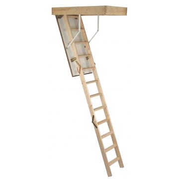 Complete Loft Ladder with Insulated Hatch 600mm x 1200mm