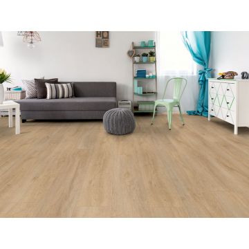 Whiteriver Excel 4V Grand Oak Light AC4 - Pack covers 2.131m2 - 8mm x 193mm x 1380mm 