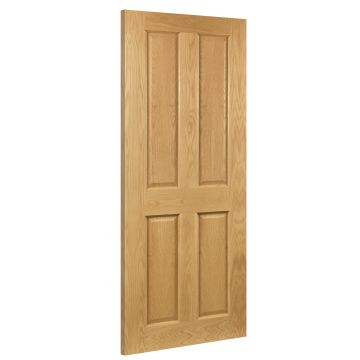 Oak Raised 4 Panel Door 6'8