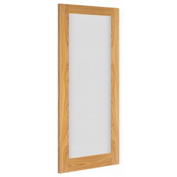Nm6g Oak 78" x 28 Frosted Glass