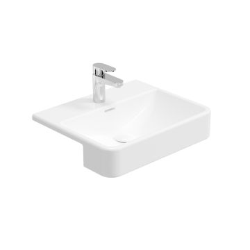 HORIZON 52cm 1TH Semi Recessed Wash Basin