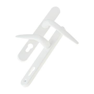 Yale Essentials Long Backplate Door Handle - White