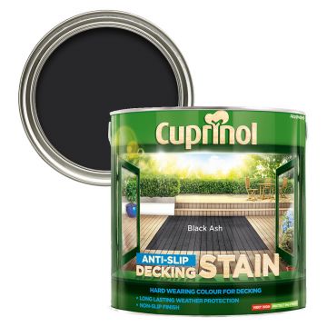 Cuprinol Anti-Slip Decking Stain Black Ash 2.5l
