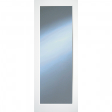 Indoors Kenmore Clear Glazed Single Panel Shaker Door - 80 Inch x 34 Inch (2032mm x 864mm)