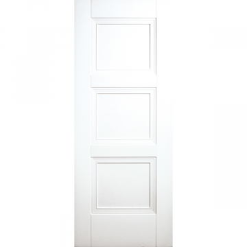 Indoors Franklin 3 Panel Primed Door - 78 Inch x 26 Inch (1981mm x 660mm)