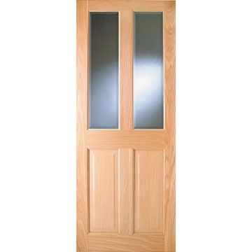 Indoors Addison Clear Glass Bevelled Door - 78 Inch x 30 Inch (1981mm x 762mm)