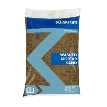 Kilsaran Washed Mortar Sand - Small Bag Approx 25kg