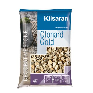 Kilsaran Clonard Gold Decorative Stone 20mm - Small Bag 25kg