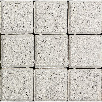 Kilsaran Newgrange Paving Block Cobbles - Silver 100mm x 100mm X 60mm 