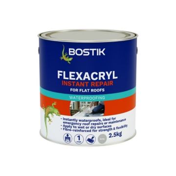 Bostik Flexacryl 2.5kg Grey