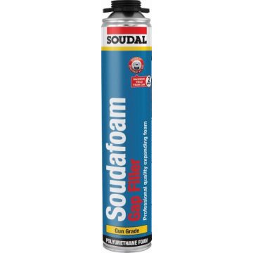 Soudafoam Gap Filler Gun Grade 750ml Gun Grade Expanding Foam
