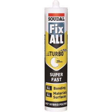 Soudal Fix All Turbo 290ml Fixtwht