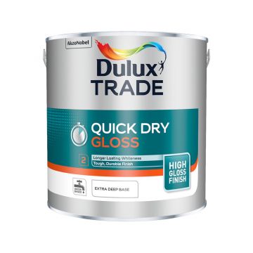 Dulux Trade Quick Dry Gloss Extra Deep Base 2.5l