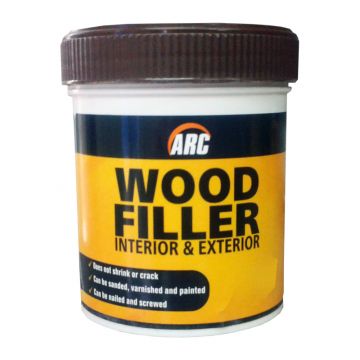 ARC All Purpose Interior & Exterior Wood Filler - Mahogany - 250ml