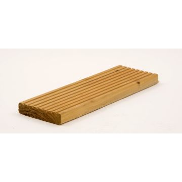 Timber Decking Board Tanalised - 150mm X 35mm X 4.2m (14 Ft Approx)