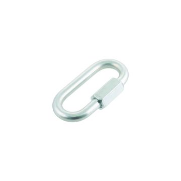 Suki Oval Zinc Plated Quick Link  - 4mm