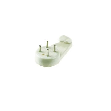 Picture Hooks Plastic White Size 30
