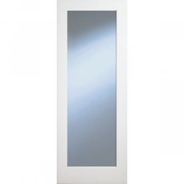 Indoors Boston Shaker Clear Glass Door - 80 Inch x 34 Inch (2032mm x 864mm)