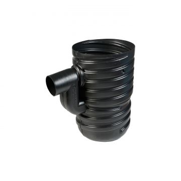 Sewer 900 x 450mm Plastic Road Gully Trapped 160mm Outlet