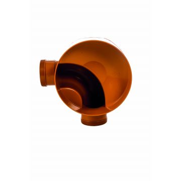 Wavin Access Junction (WAJ 2) Base Left Or Right 90 Degree Bend 110mm Plus Adj Top/Frame