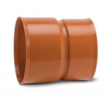 Polysewer 300mm Ultrarib Adaptor Double Socket