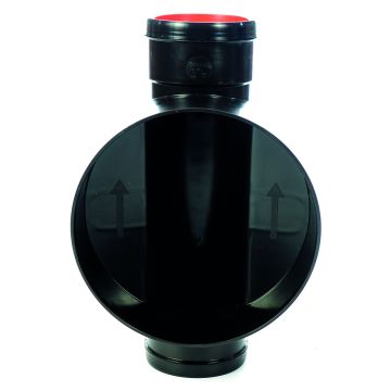 Wavin Sewer 160mm WAJ No.1 Base Only Straight Straight Through