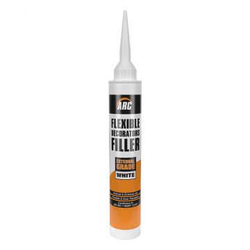 ARC External Flexible Decorators Filler - White - 380ml 