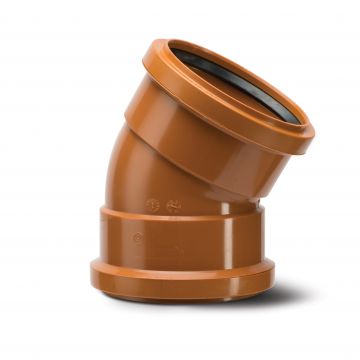 Sewer D/S S/R Bend 110mm x 30deg