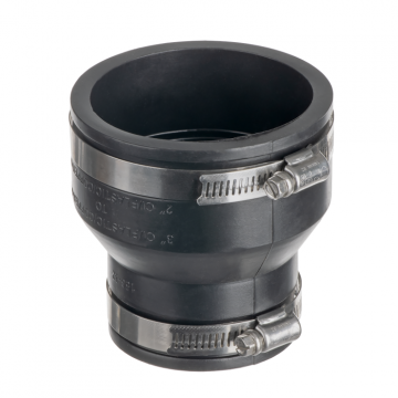 Fernco Flexible PVC Coupling 1.1/2 x 1.1/4